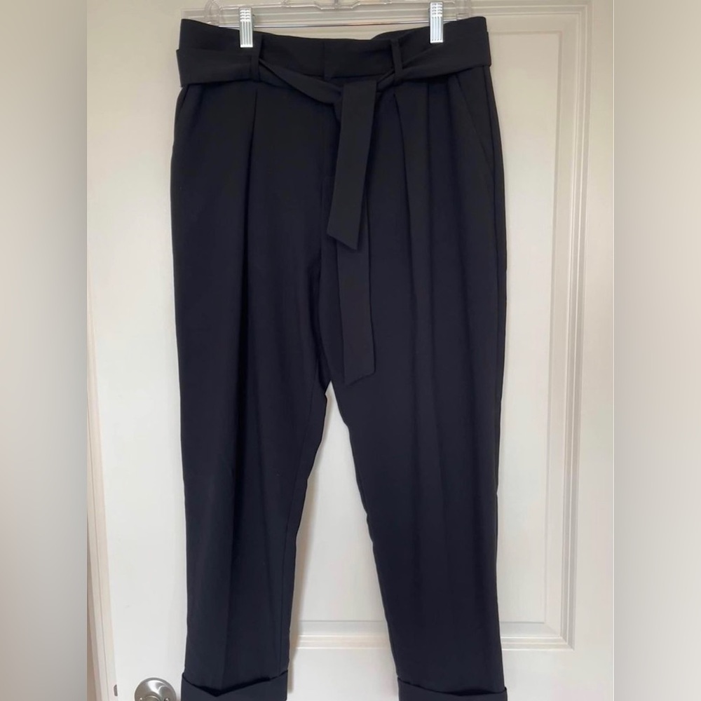 (Sold!) Black Paperbag Dress Pant Banana Republic Factory